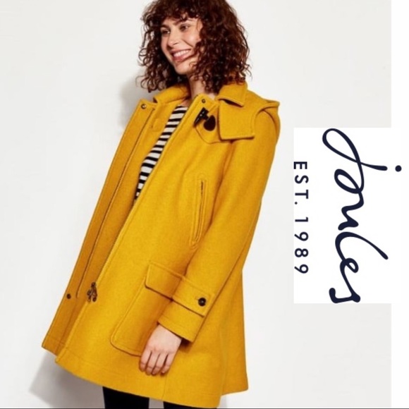 NWT joules Woolsdale Double-Faced Lined Duffle Coa - Picture 2 of 6